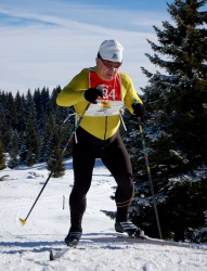 Капитан и тренер сборной КПО по лыжам.