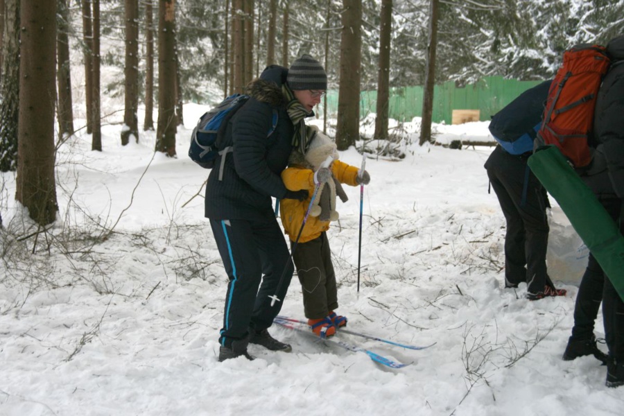 Юные обнинские лыжники привыкают быть на ОПГ