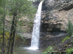 водопад 25м, на стрелке Жом-б. и Оки